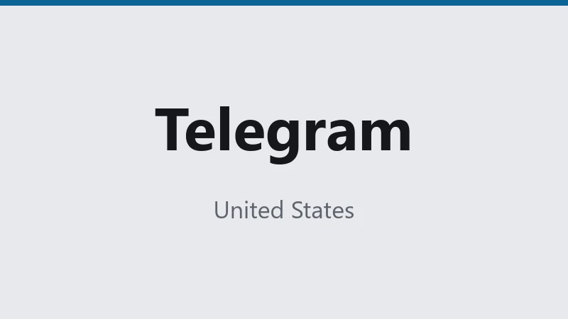 Telegram — United States
