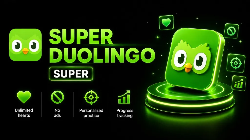 Duolingo Super Slot 1 Year full warranty