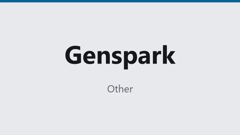 GenSpark 1M warranty 20d