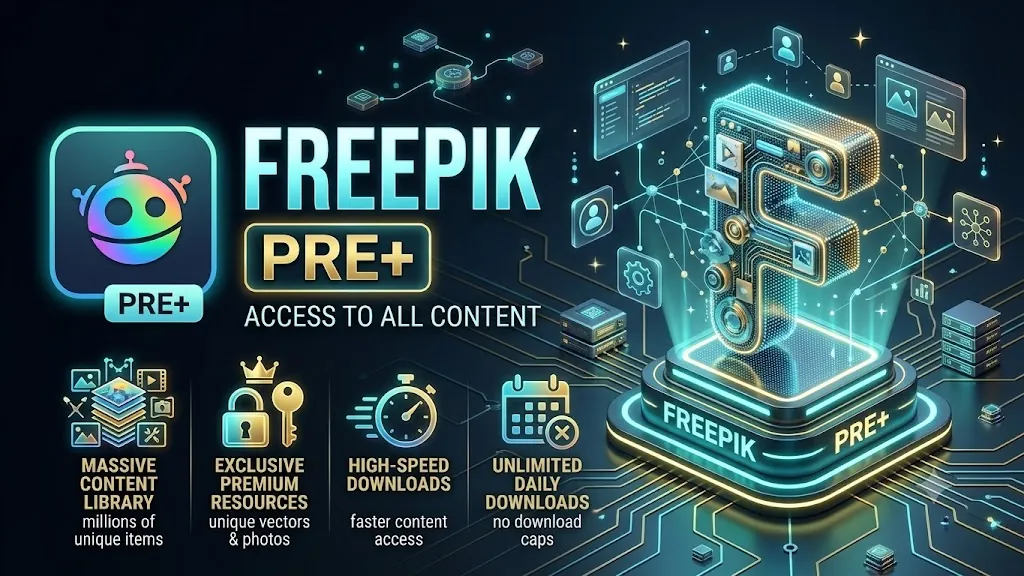 Freepik - Magnific Premium API Web Panel 30D full warranty