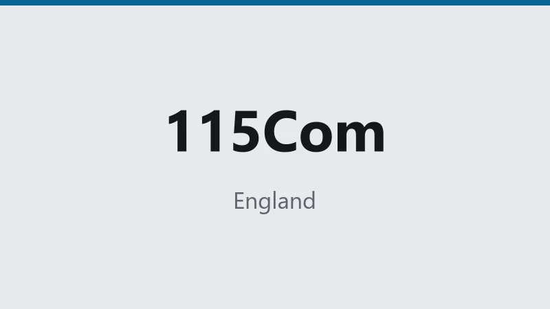 115Com — England 🇬🇧