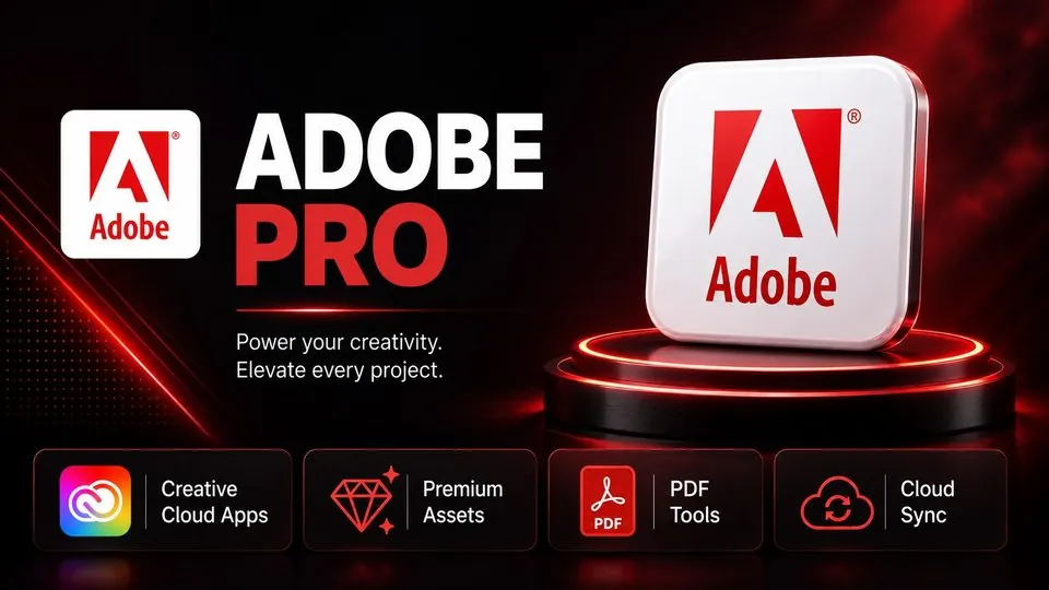 Adobe 1 device STABLE 4 months full warranty