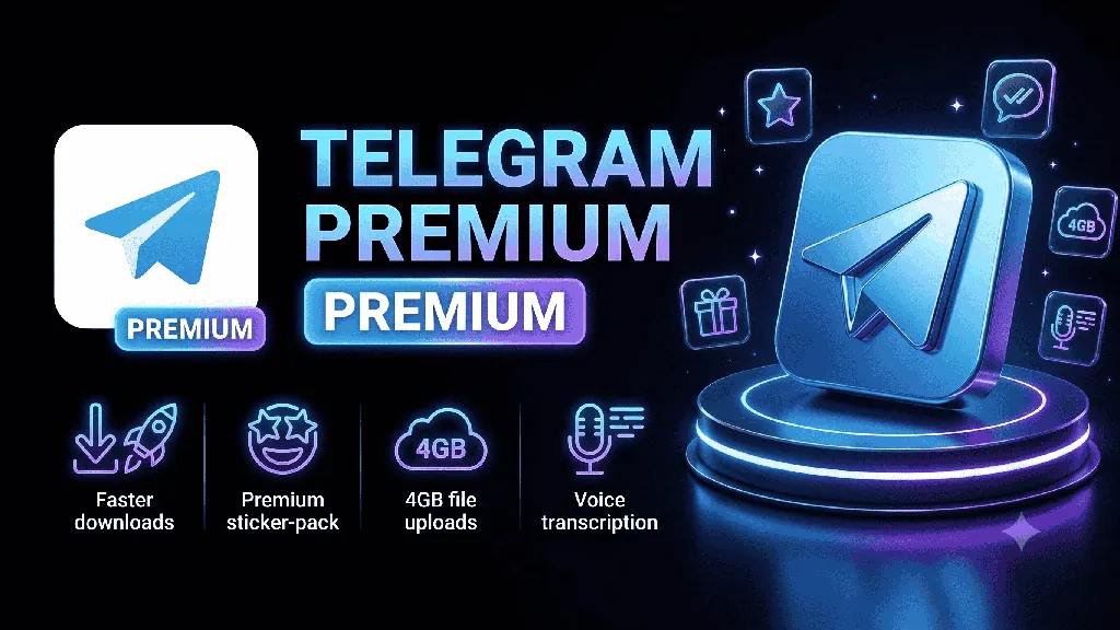 Telegram Premium — 12 months