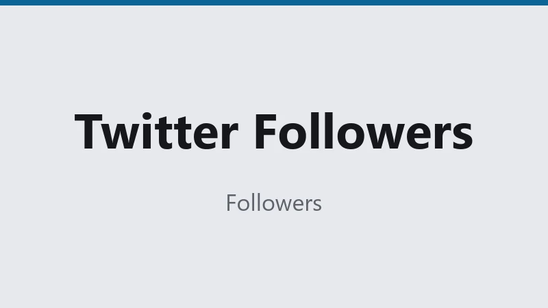 Twitter Followers · ♻️30D · ⚡100K/D · ⏱0-1H
