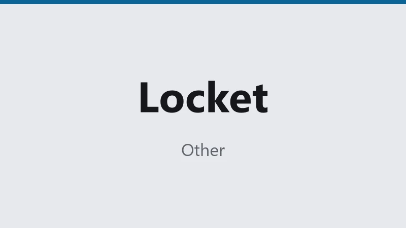 Locket Gold No DNS 1 Year full warranty