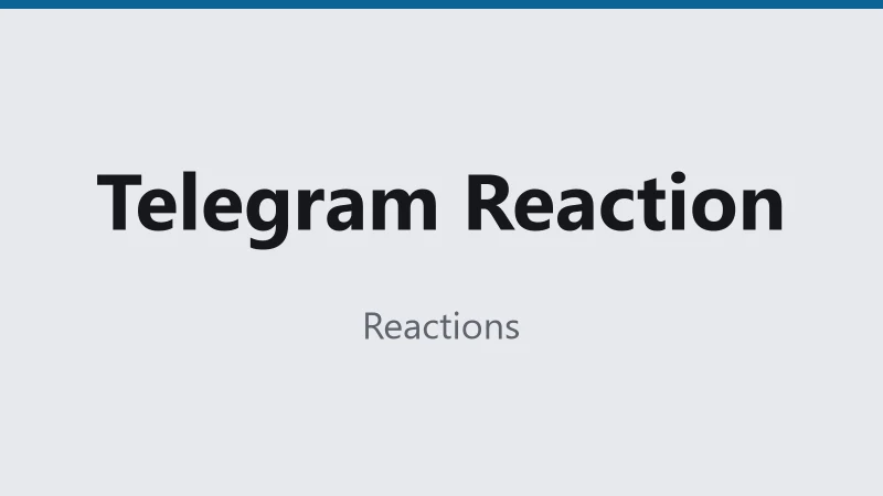 Telegram Reaction (🌭) + Views · ⚡10K/D · ⏱Instant