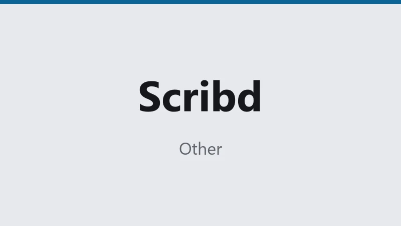 Scribd Premium 1 Month full warranty