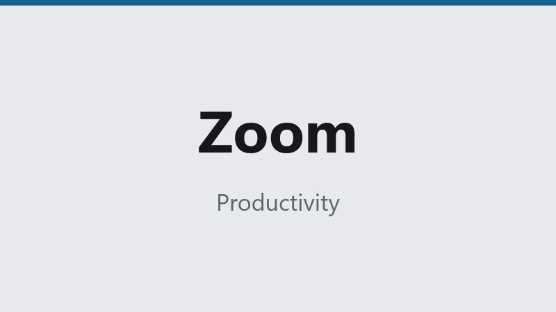 Zoom Pro 28-day Trial (full warranty)